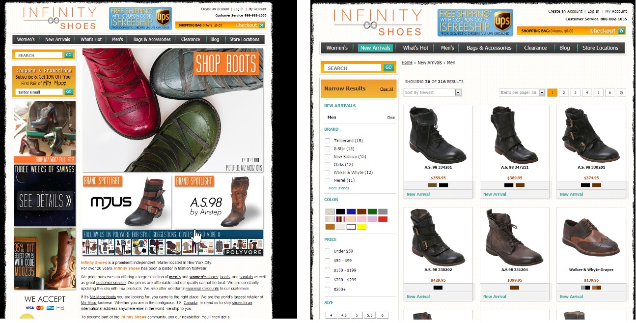 Infinity Shoes Case Study
