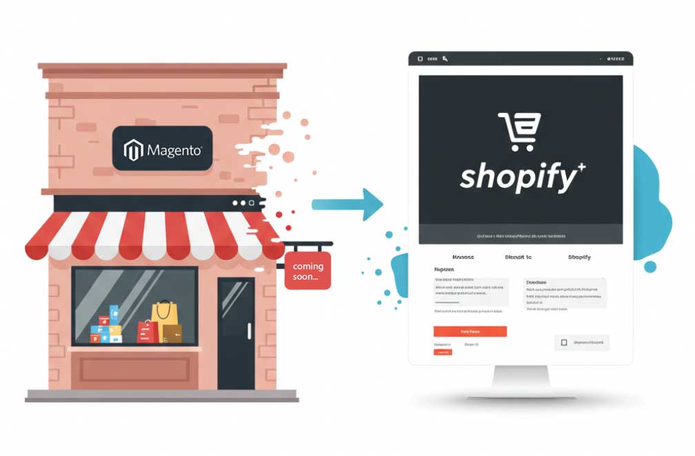 Magento to Shopify Replatform and Migration